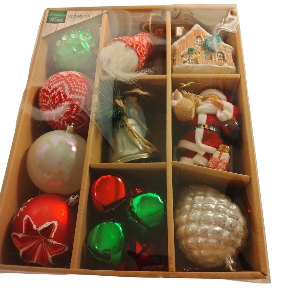 Shatterproof Christmas Ornaments Country Home Cabin Cottagecore lot 14